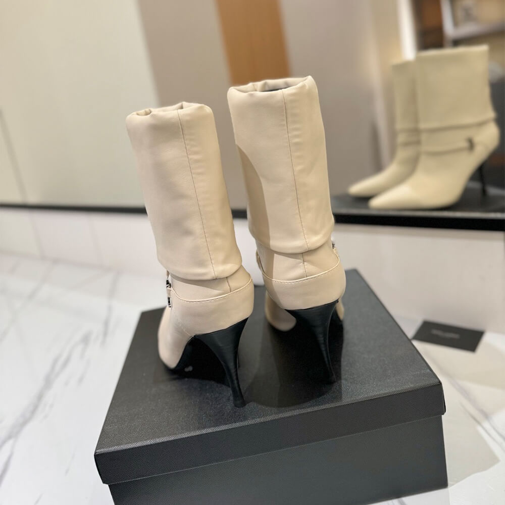 Niki Booties in Suede