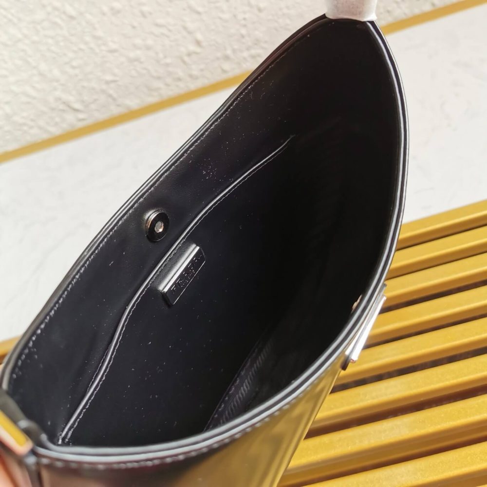 Cleo Brushed Leather Shoulder Bag