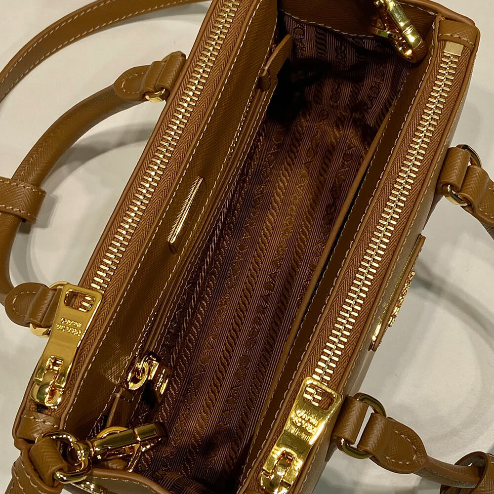 Galleria Saffiano Leather Mini-Bag