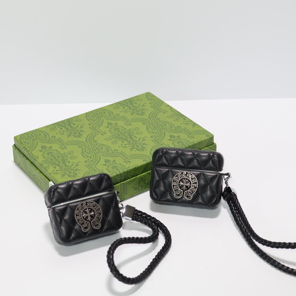 Chrome Hearts Airpods Case for 2 3 Pro 2 Gen