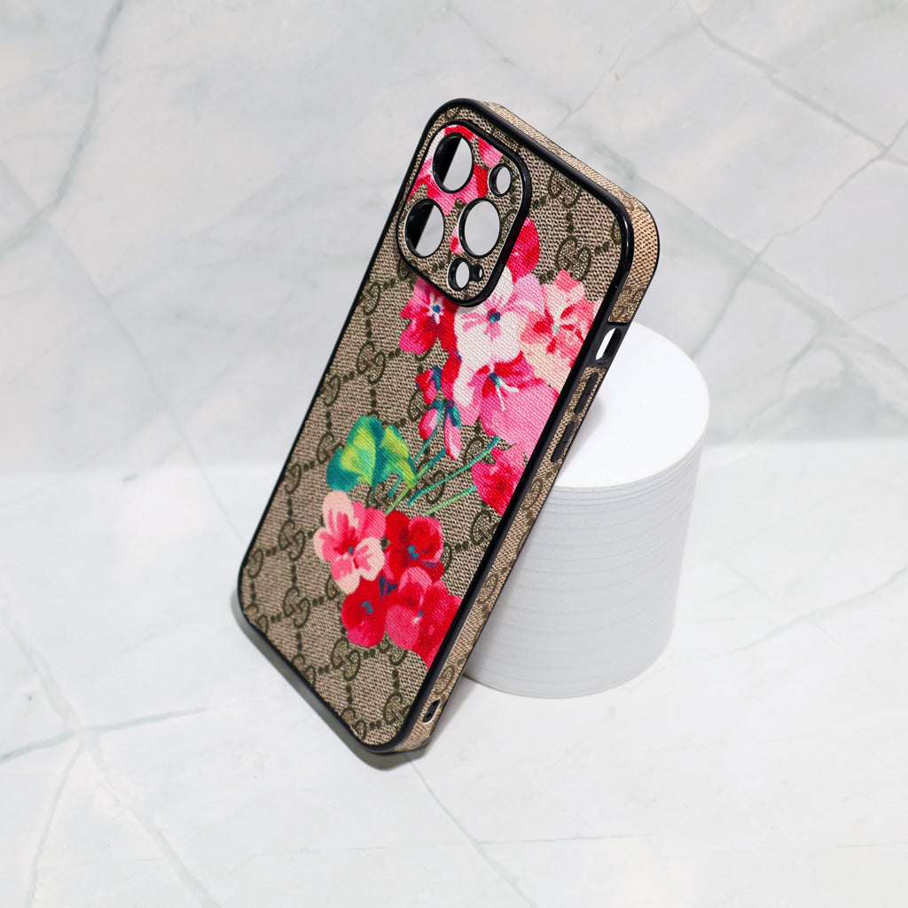 Modische Handyhülle im Bloom-Design für iPhone 11-16 Pro Max Plus Serie 