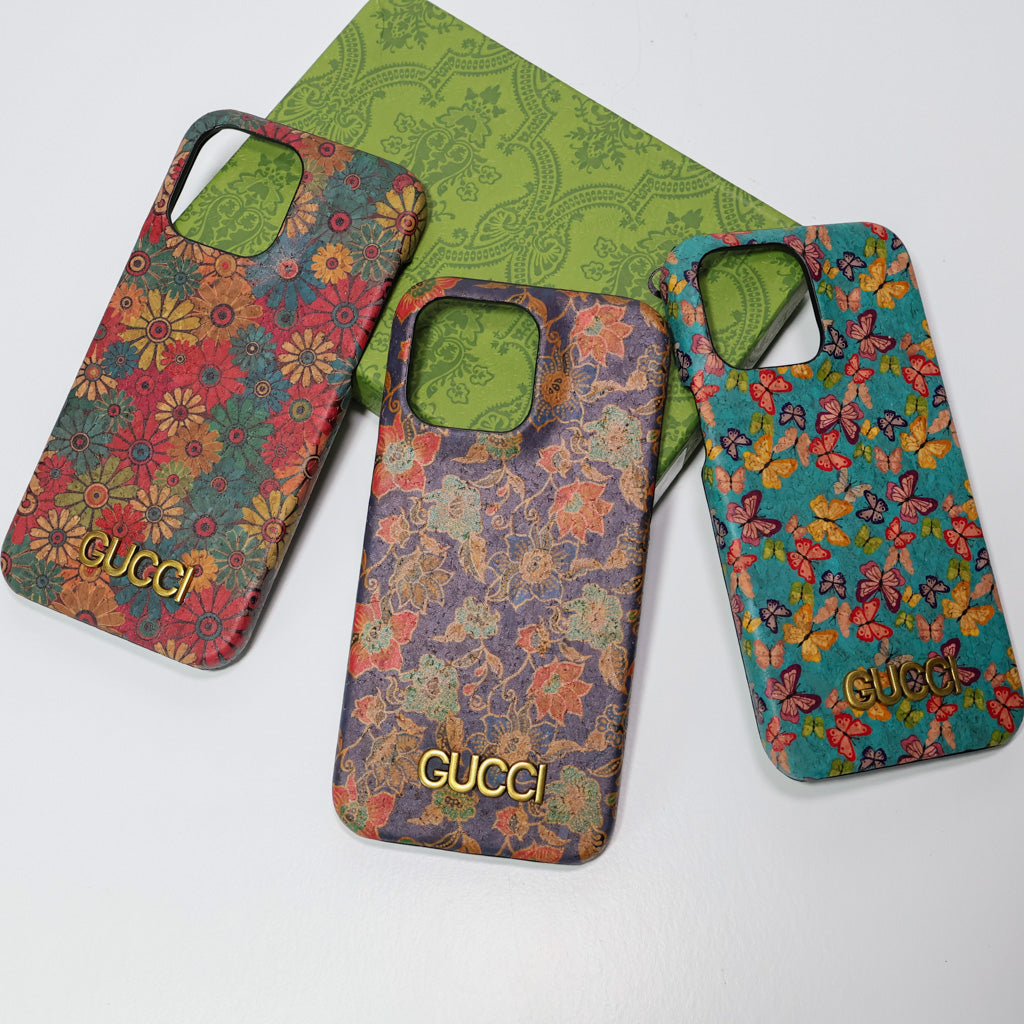 GG Flower Handyhülle für iPhone 13, 14, 15, 16 Pro Max Plus 