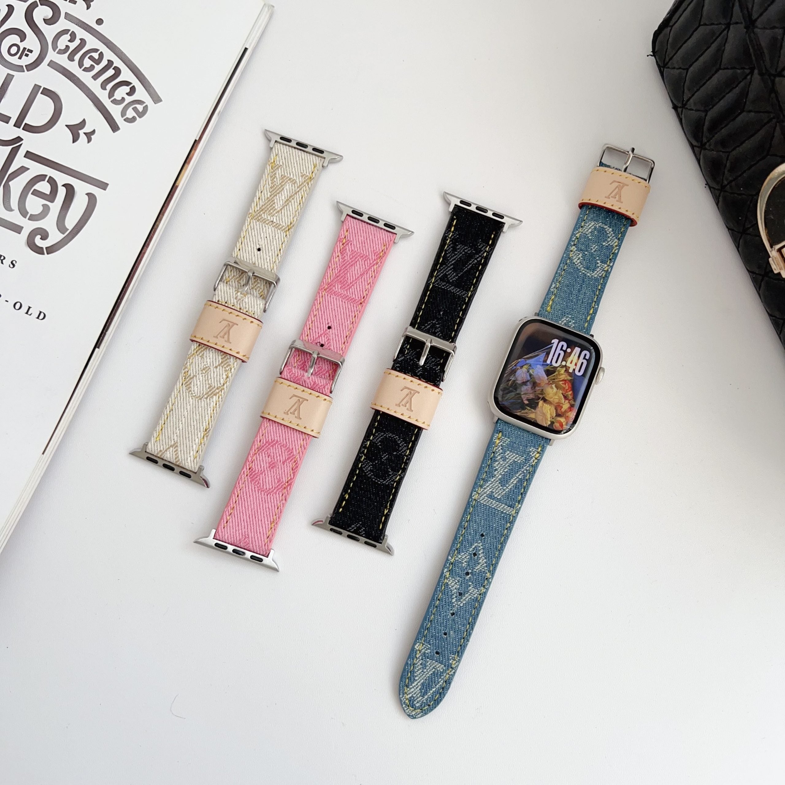 Fabric LV Apple Watch Band