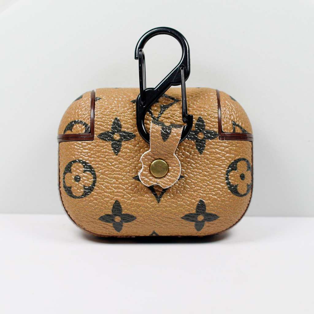 Designer AirPods 2-3-Pro Case Light Brown