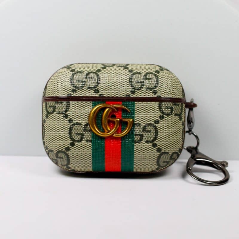 Designer AirPods 2-3-Pro Case GG Stripes