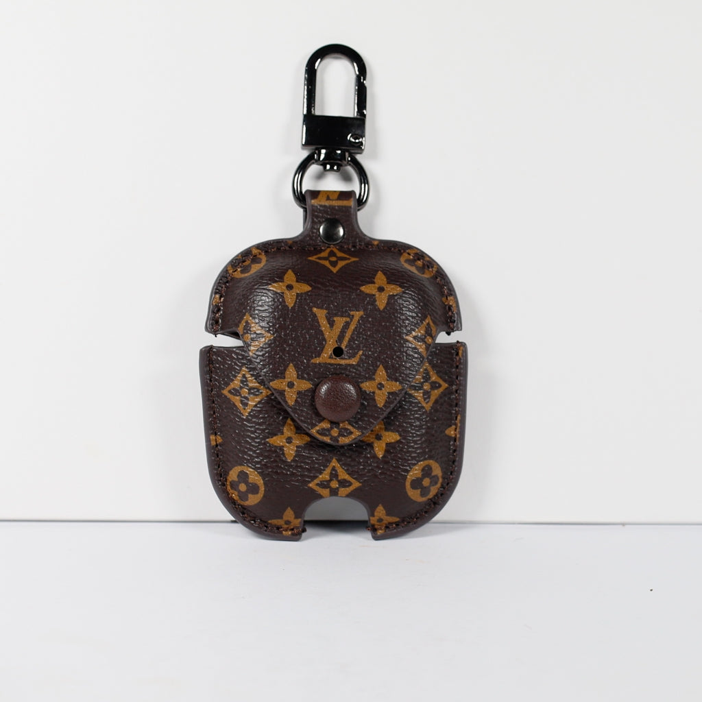 Classic Luxury Leather AirPods Case For 1-2 Generation