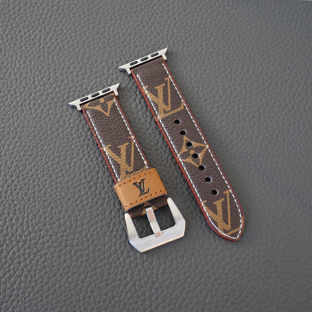 Louis Vuitton Apple Watch Band Brown Monogram