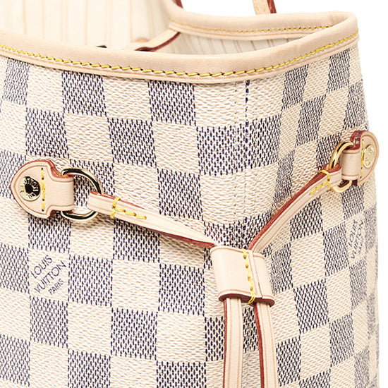N51108 Neverfull GM Shoulder Bag Damier Azur Canvas