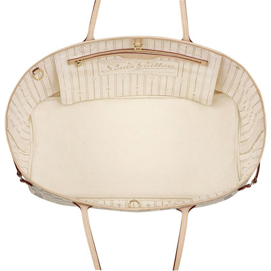 N51108 Neverfull GM Shoulder Bag Damier Azur Canvas