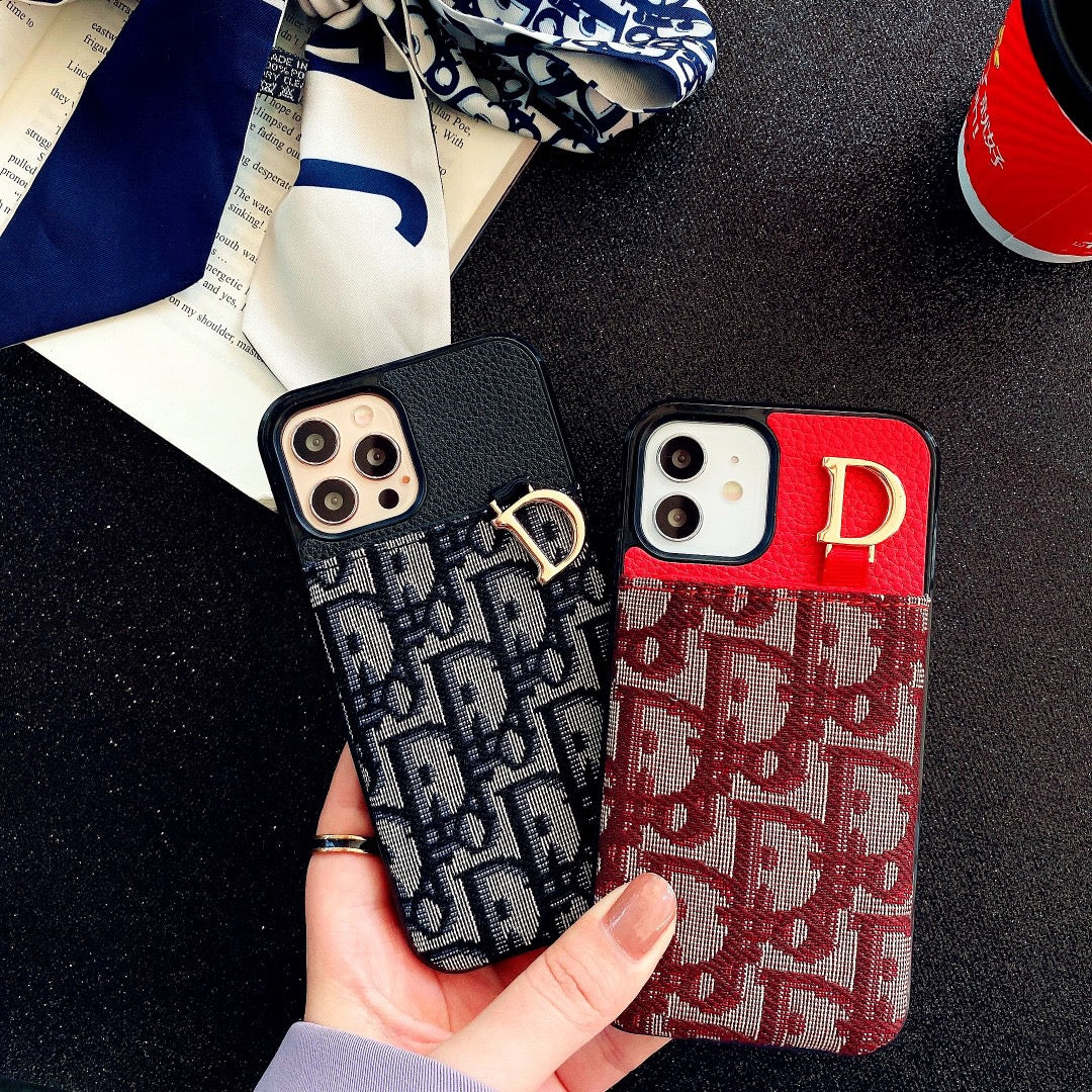 DR Handyhülle mit verschiebbarem Kartenhalter für iPhone 11, 12, 13, 14 Pro Max 