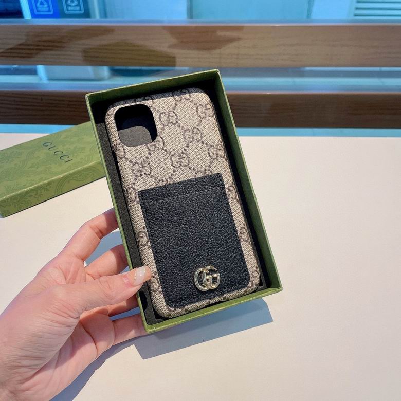 Klassische schwarze Canvas-Leder-Hülle mit Kartenfach für iPhone 11, 12, 13, 14 Pro Max 
