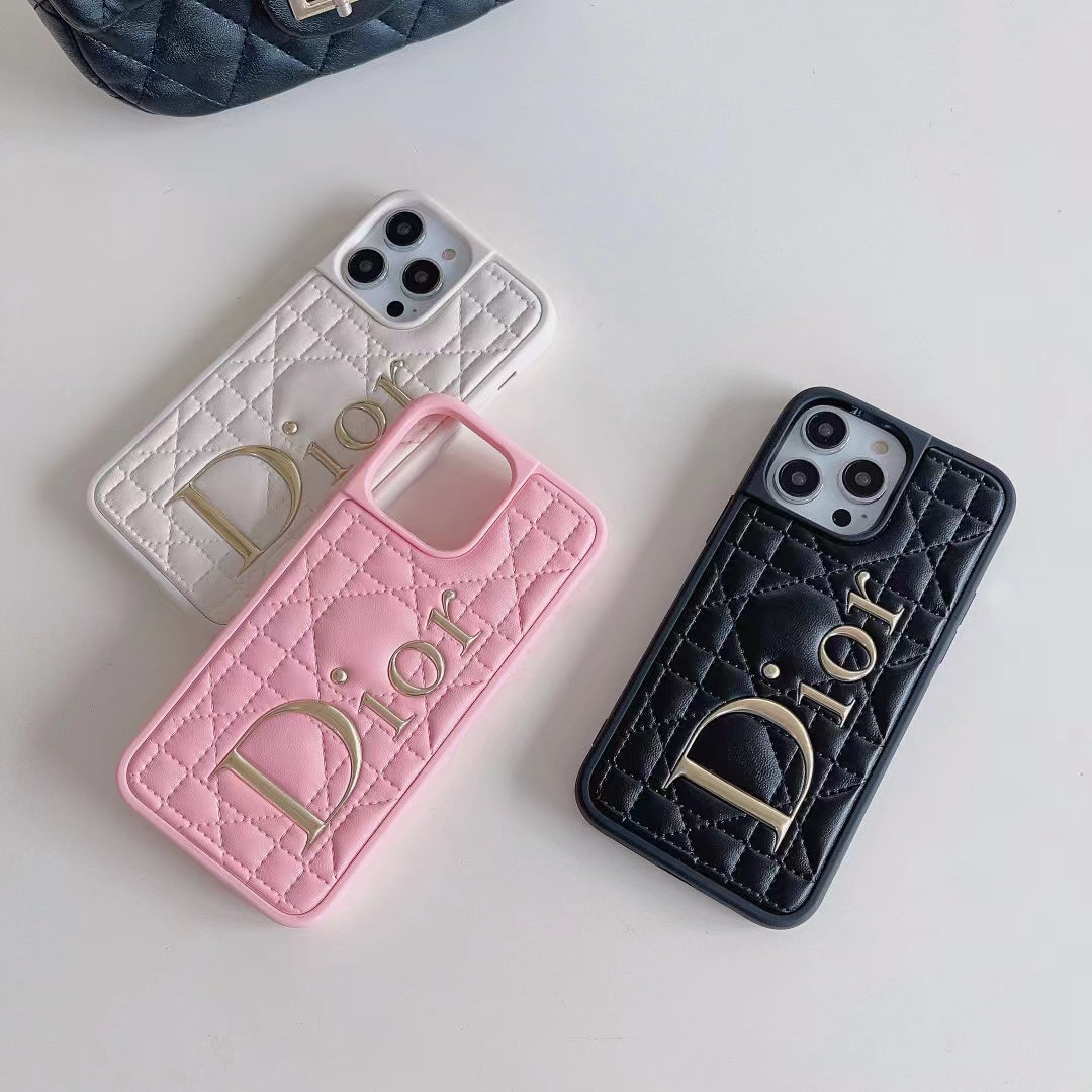Dior iPhone Hülle 16 Pro Max Plus 15 14 13 12 