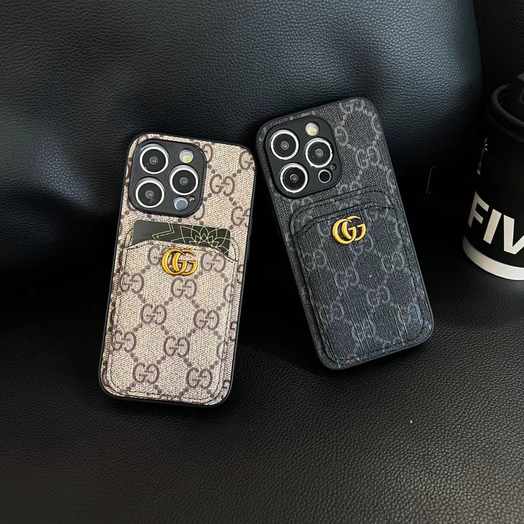 Gucci Kartenetui für iPhone 16 / 16 Pro / 16 Pro Max / 16 Plus
