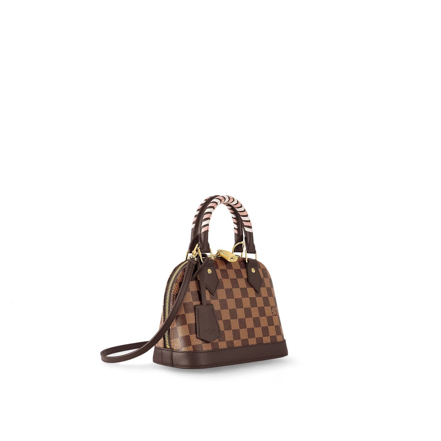 Damier Ebene coated canvas N40447 Braided Alma BB
