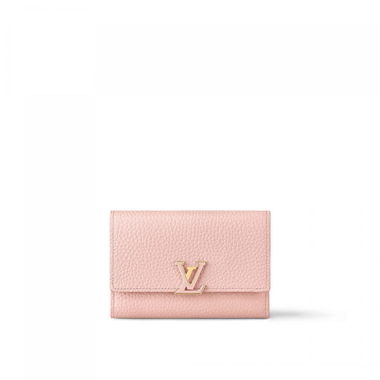 M82361 Capucines Compact Wallet Rose Jasmine