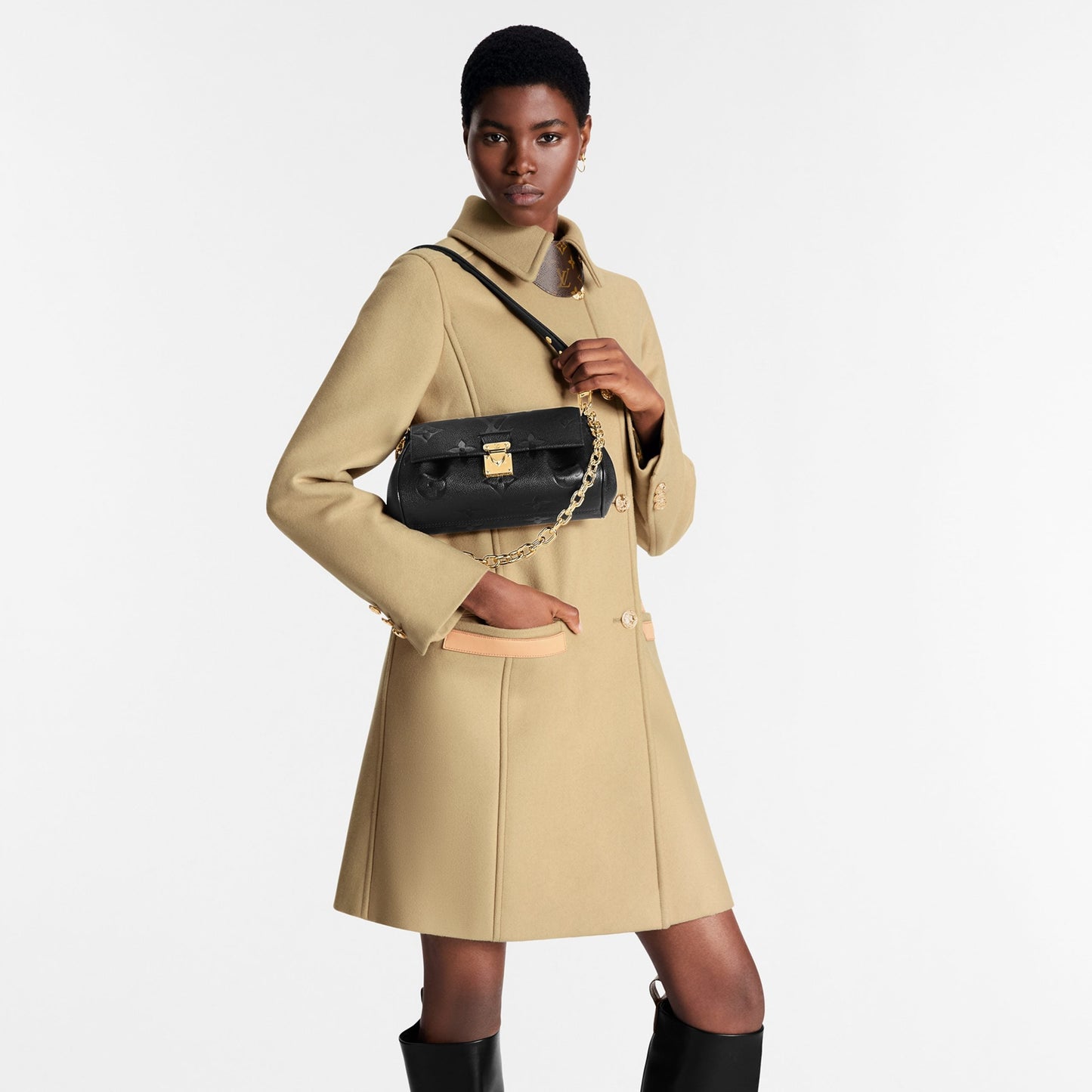 M45813 Favorite Monogram Empreinte Leather Black