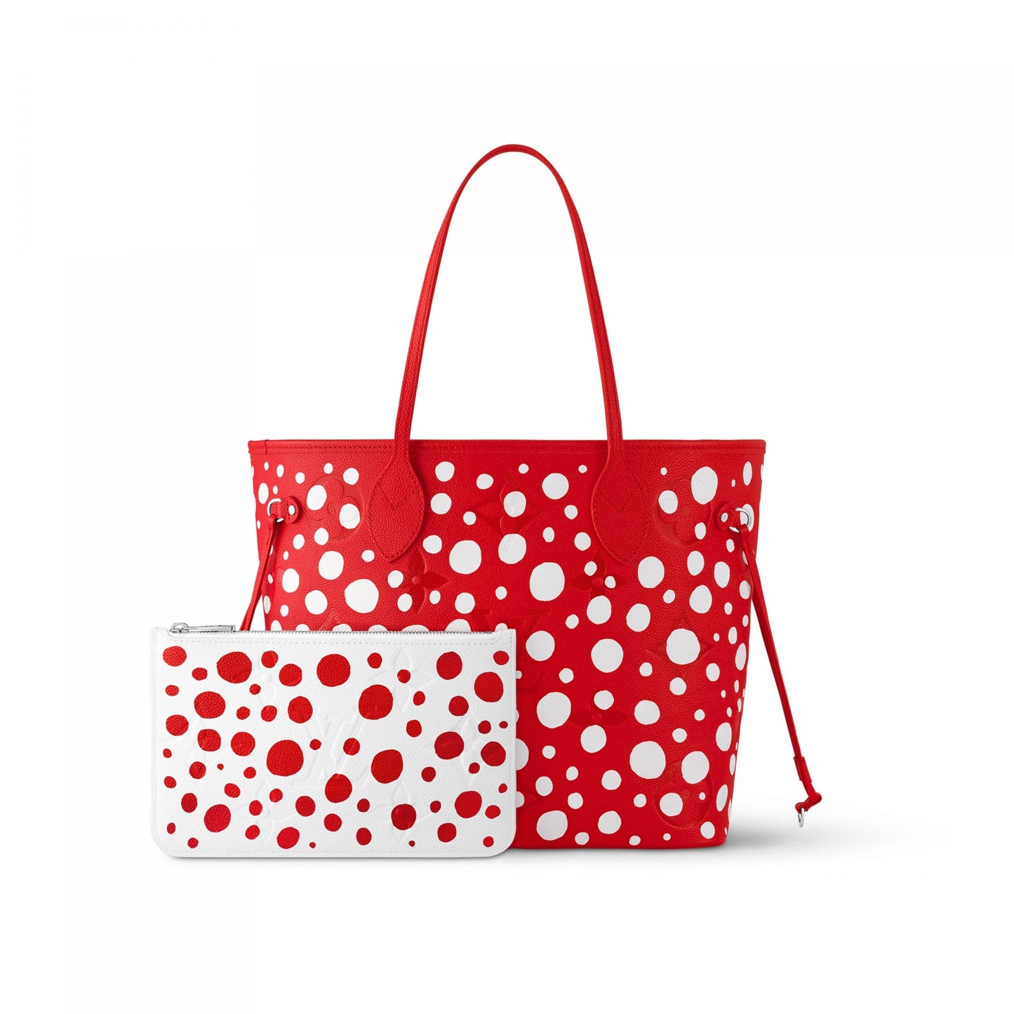 x YK Neverfull MM M46422 Rouge Blanc