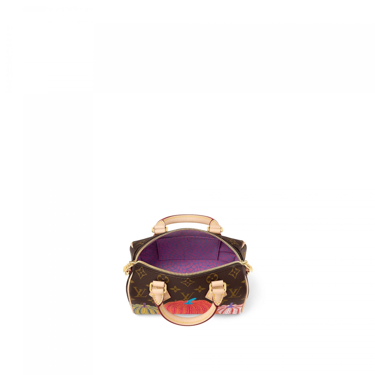 M46469 LV x YK Speedy Bandoulière 20 Pumpkin print