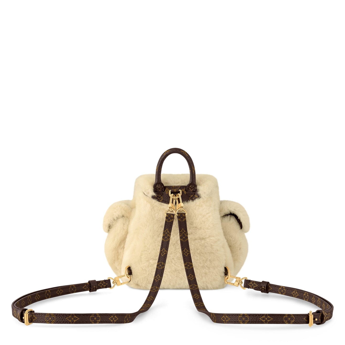 M11919 Nano Teddy Backpack Cream