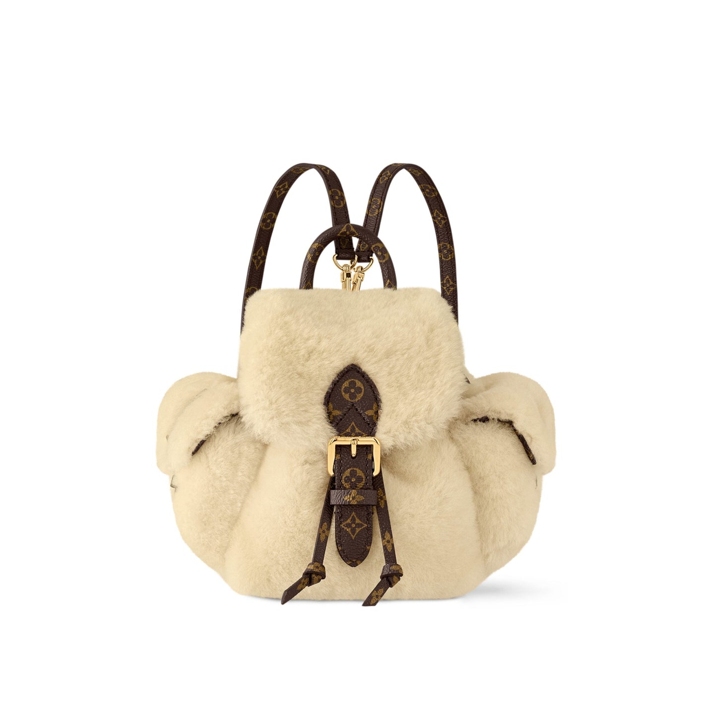 M11919 Nano Teddy Backpack Cream