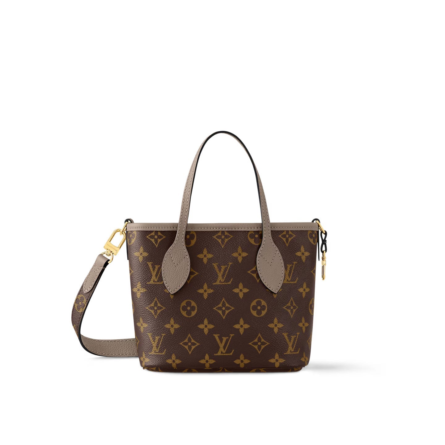 M12109 Neverfull Bandoulière Inside Out BB Dark Fango