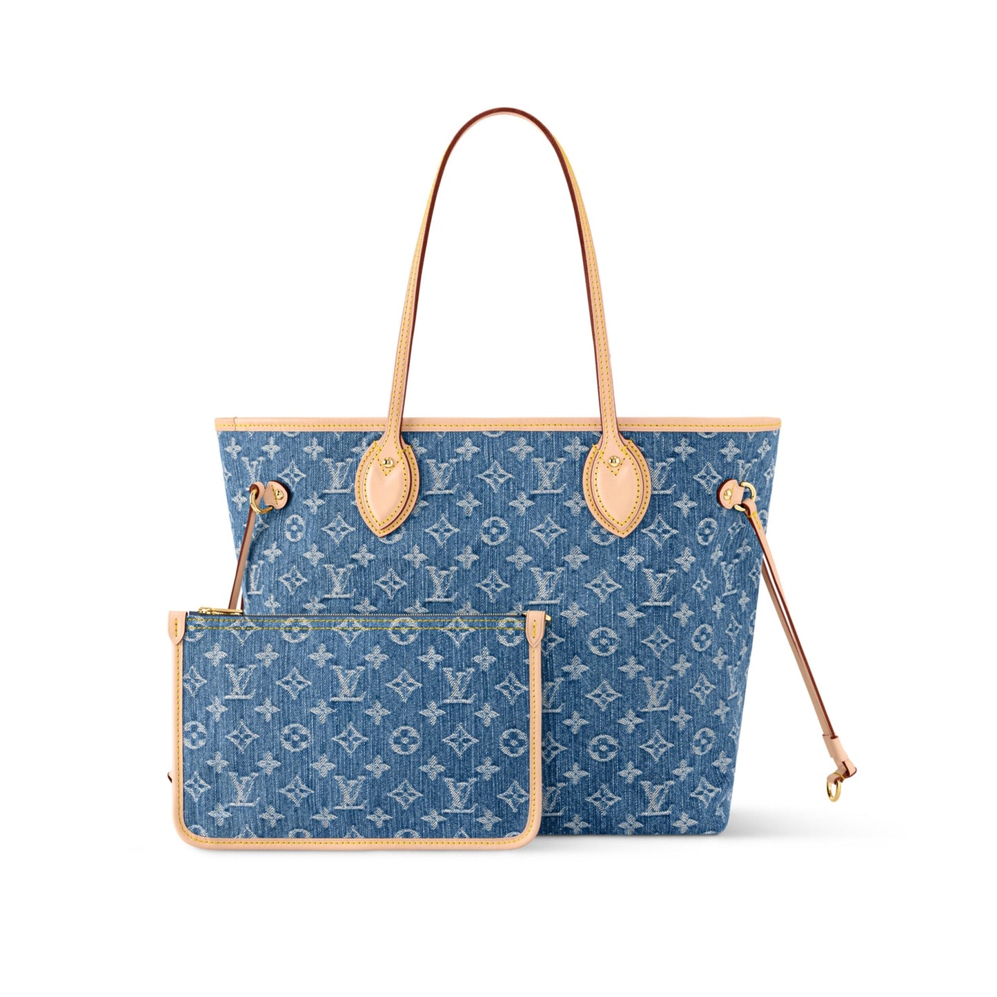 M13192 Neverfull MM Denim Blue