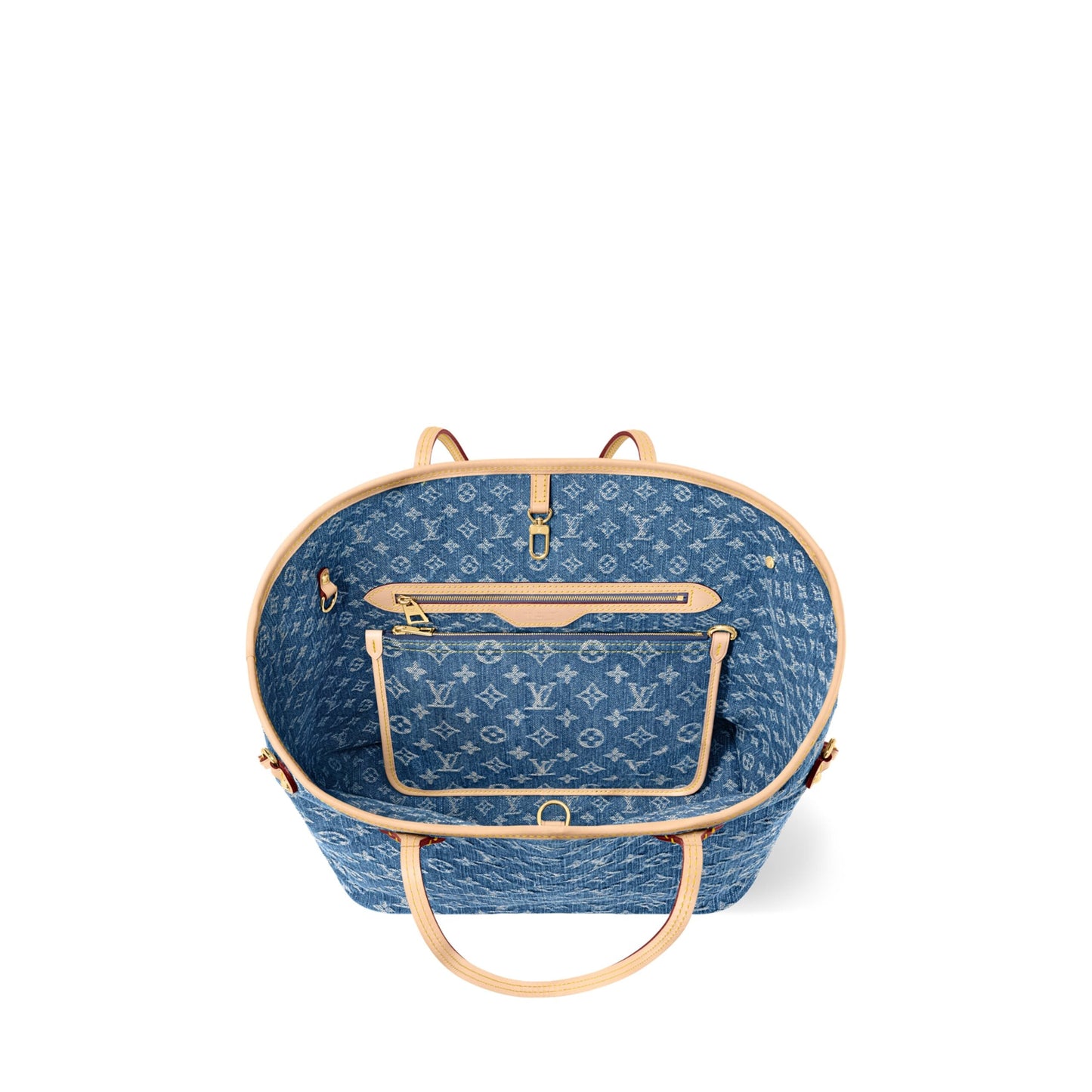M13192 Neverfull MM Denim Blue