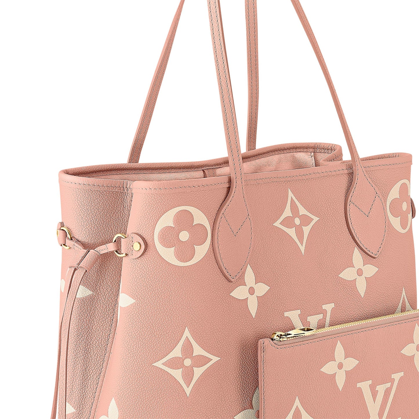 Neverfull MM M46329 Trianon Pink / Cream