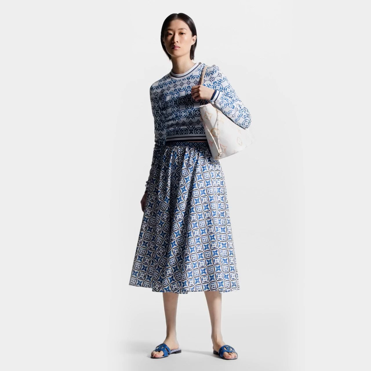 M22978 Neverfull MM Beige Monogram