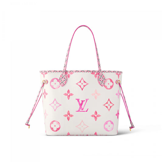 M22980 Neverfull MM Pink Monogram