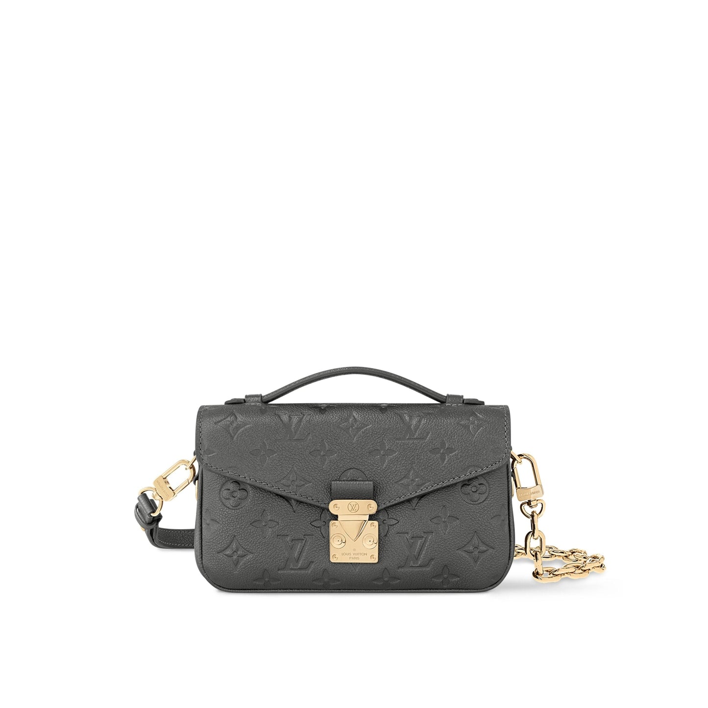 M11998 Pochette Métis East West Gun metal