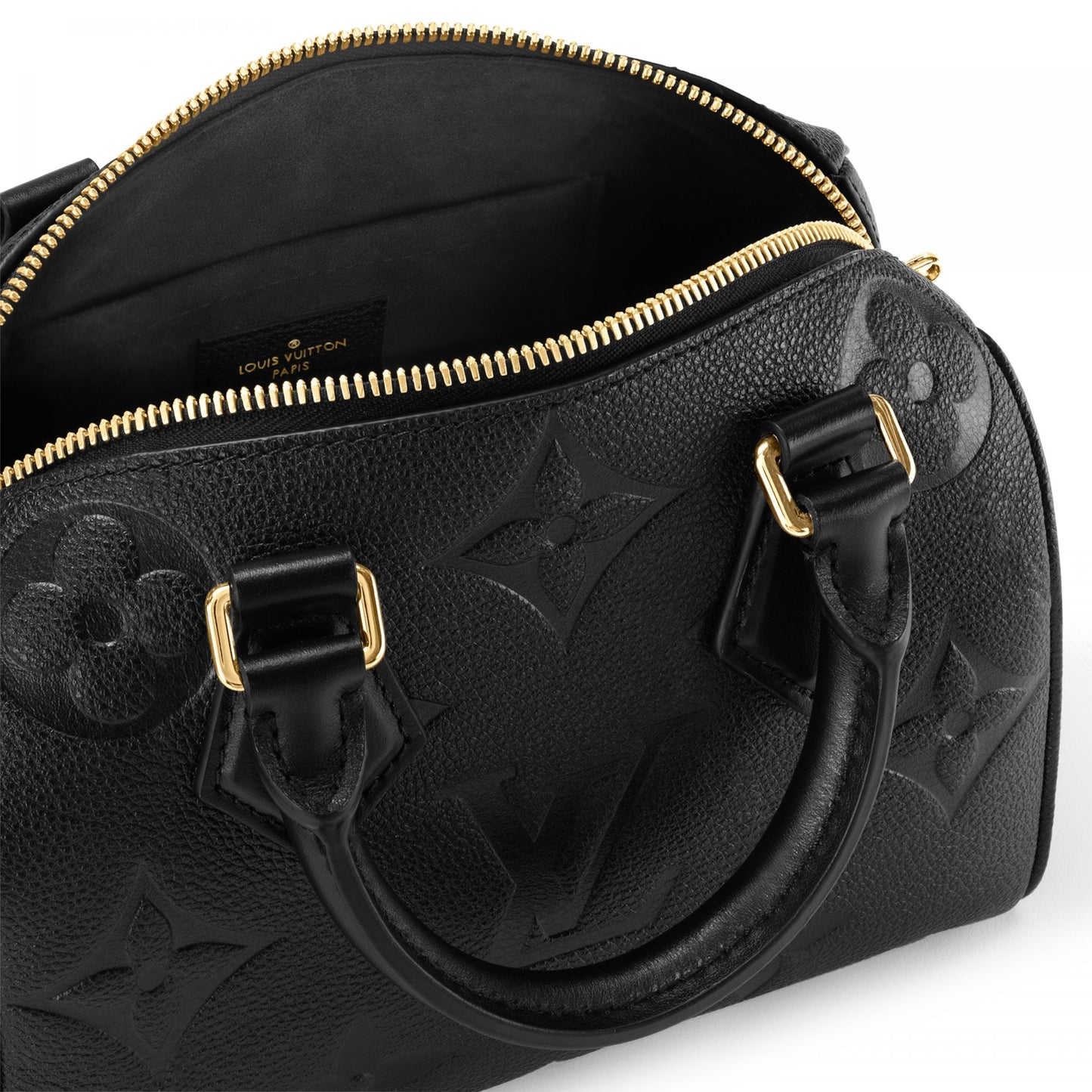 M58953 Speedy Bandoulière 20 Monogram Empreinte Leather Black