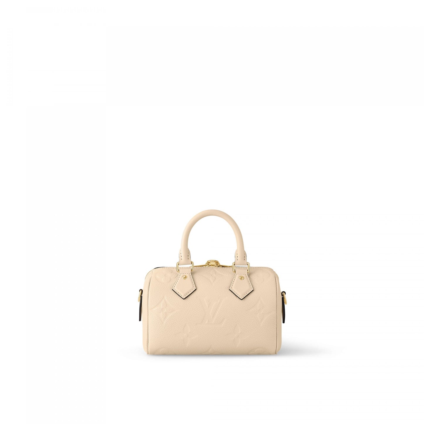 M58954 Speedy Bandoulière 20 Monogram Empreinte Leather Crème Beige