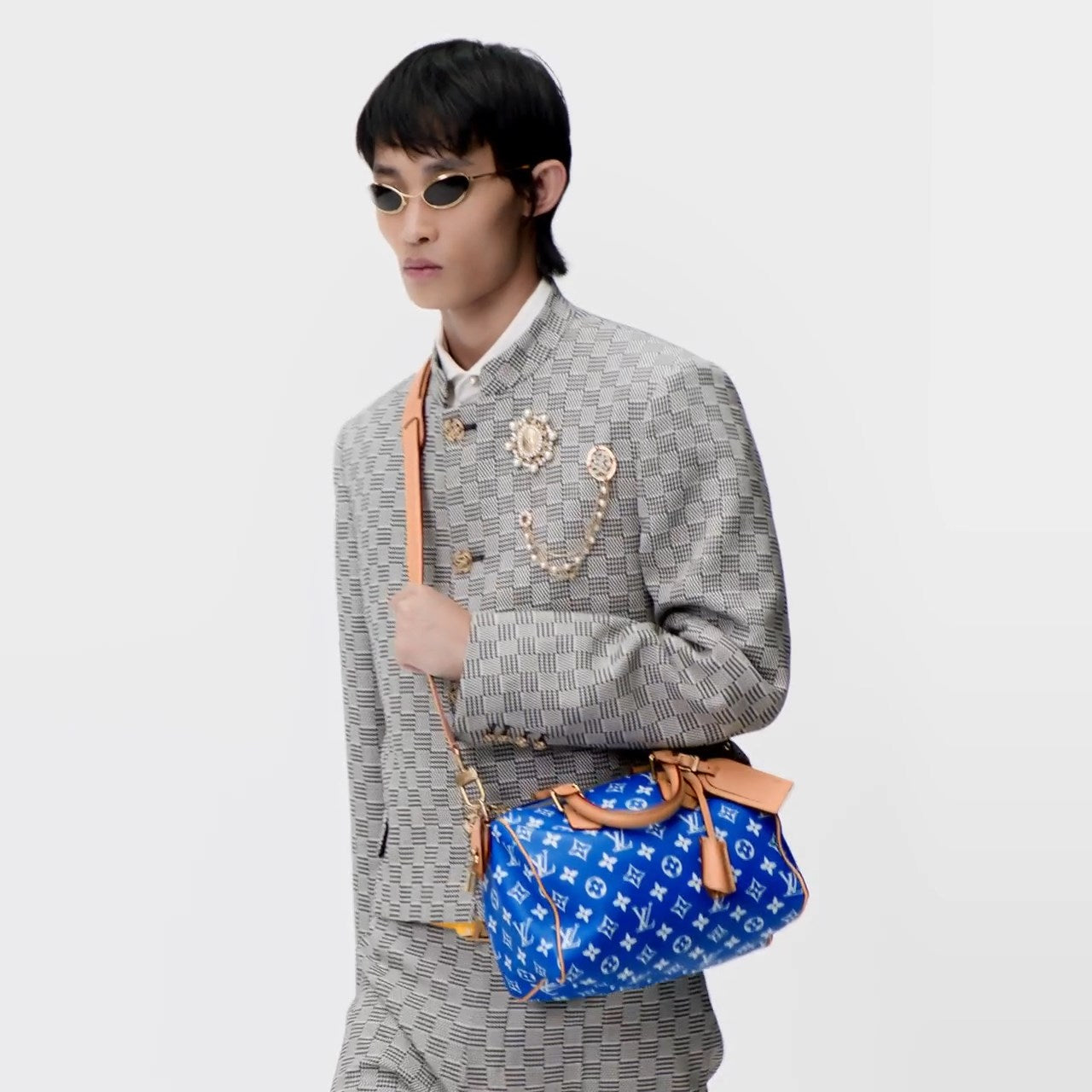 M24424 Speedy P9 Bandoulière 25 Blue