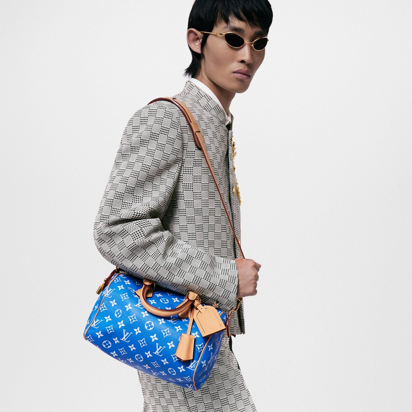 M24424 Speedy P9 Bandoulière 25 Blue