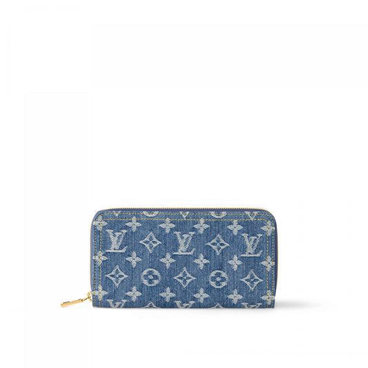 M82958 Zippy Wallet Denim Blue